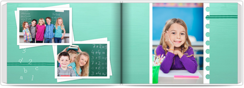 Premium Fotoboek A4 Liggend Cadeau voor leerkracht