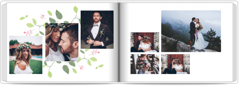 Premium Fotoboek A4 Liggend Huwelijksverjaardag