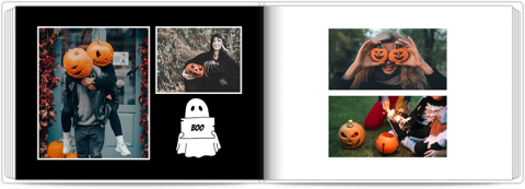 Premium Fotoboek A4 Liggend Griezelboek