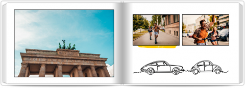 Premium Fotoboek A4 Liggend Vakantie - Duitsland