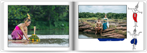 Premium Fotoboek A4 Liggend Vakantie - Thailand