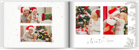 Fotolibro Premium A4 Orizzontale Avventure invernali