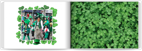 Premium Fotoboek A4 Liggend Ter gelegenheid van Saint Patrick's Day