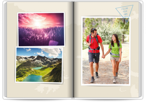 Photo Book Deluxe 8x11,5 inches Adventure