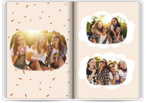 Livre Photo Premium A4 Vertical Les meilleurs jours