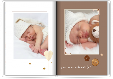 Photo Book Deluxe 8x11,5 inches Big Girl