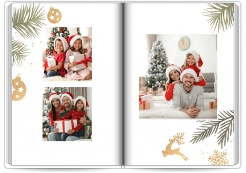 Livre Photo Classique A4 Vertical Cadeau de Noël