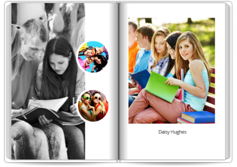 Photo Book Classic 8x11,5 inches Cool School