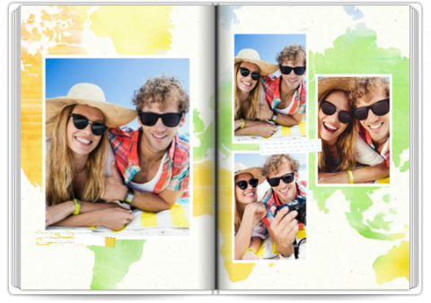 Photo Book Exclusive A4 Portrait Around the World