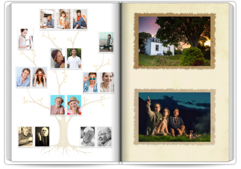 Photo Book Exclusive A4 Portrait Family Tree