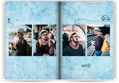 Photo Book Exclusive A4 Portrait Travel Journal