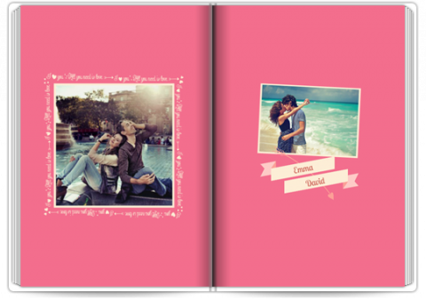 Photo Book 8x11,5 inches Forever in Love