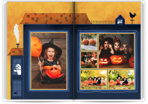Photo Book Deluxe 8x11,5 inches Halloween