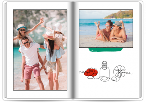 Photo Book Deluxe 8x11,5 inches Holidays in Bulgaria