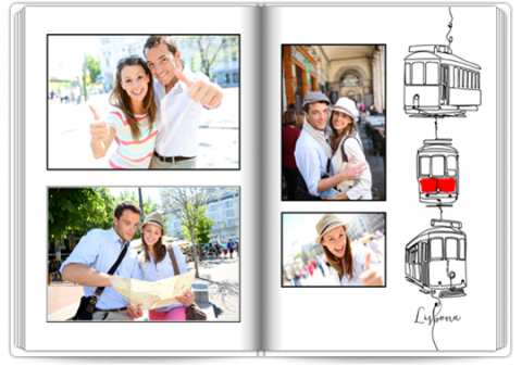 Premium Fotoboek A4 Staand Vakantie - Portugal