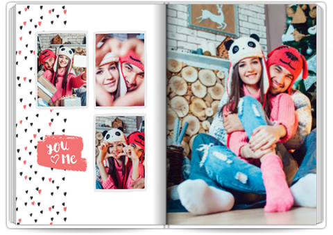 Livre Photo Premium A4 Vertical L'Amour est partout