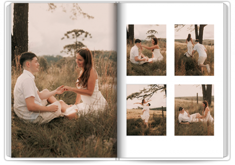 Fotoknyga A4 Premium vertikali Meilės istorija