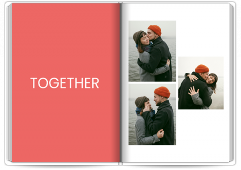 Fotobuch Exklusiv A4 Hochformat Love Vibes