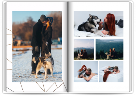 Fotolibro Premium A4 Verticale Lovely Lines