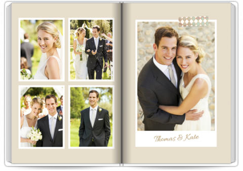 Photo Book Deluxe 8x11,5 inches Magic Moments