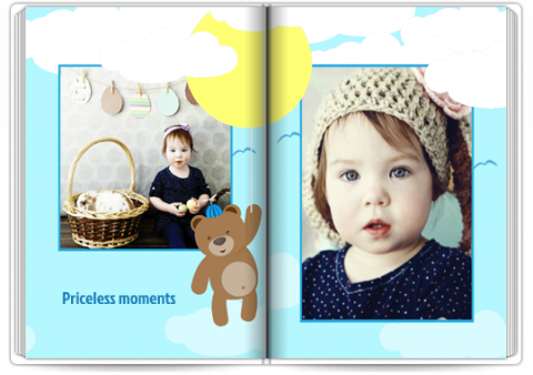 Photo Book Deluxe 8x11,5 inches Little Bear