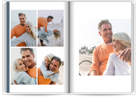 Photo Book Exclusive A4 Portrait Minimalism with color – Graphite