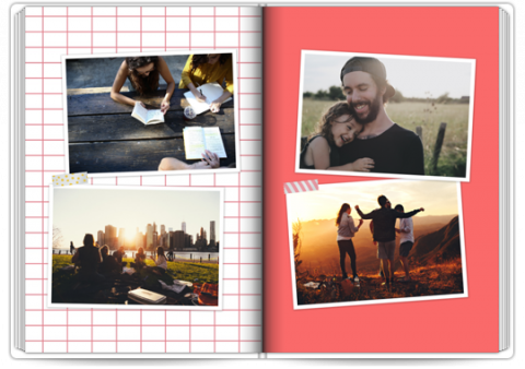 Photo Book Deluxe 8x11,5 inches Memories Notebook