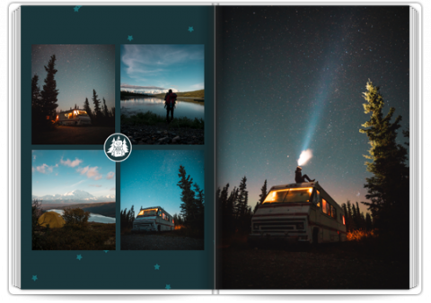 Fotobuch Exklusiv A4 Hochformat Pfadfinderlager