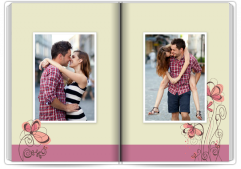Premium Fotoboek A4 Staand Onze Liefde