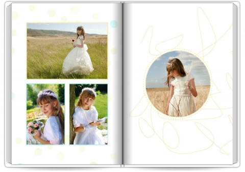 Photo Book Deluxe 8x11,5 inches Communion Souvenir