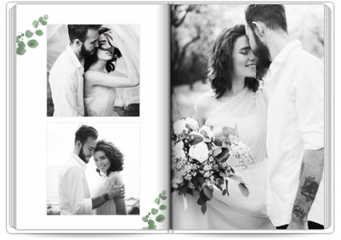 Photo Book Exclusive A4 Portrait Wedding Keepsake