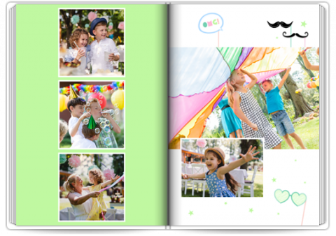 Livre Photo Premium A4 Vertical Un anniversaire parfait