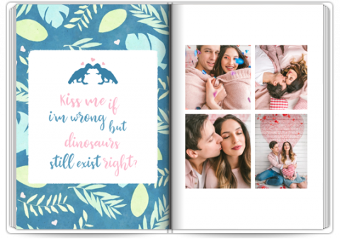 Livre Photo Premium A4 Vertical Partagez vos sentiments