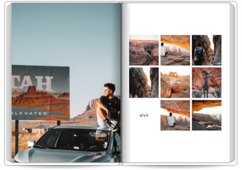 Photo Book Exclusive A4 Portrait Small and Big Journeys