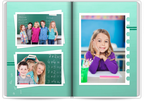 Premium Fotoboek A4 Staand Cadeau voor leerkracht