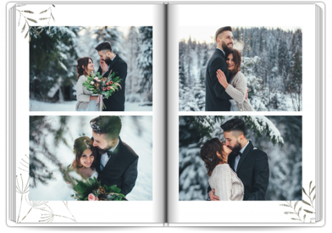 Fotobuch Exklusiv A4 Hochformat Zum Hochzeitstag