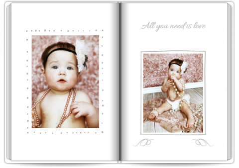 Photo Book Deluxe 8x11,5 inches Sweetheart