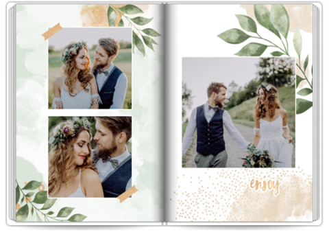 Fotolibro Premium A4 Verticale Scatti matrimoniali