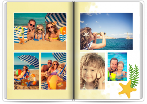 Photo Book Deluxe 8x11,5 inches Sunny Summer
