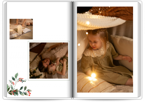 Fotolibro Premium A4 Verticale Ricordi magici di Natale