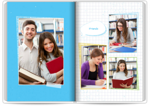 Photo Book Exclusive A4 Portrait School Note