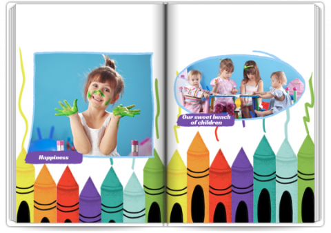 Photo Book Exclusive A4 Portrait Preschool Fun