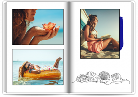 Photo Book Exclusive A4 Portrait Holidays in Croatia