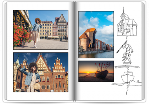 Premium Fotoboek A4 Staand Vakantie - Polen