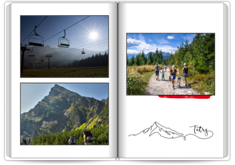 Photo Book Deluxe 8x11,5 inches Holidays - Slovakia