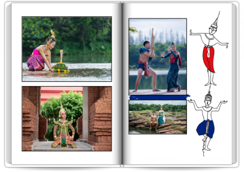 Premium Fotoboek A4 Staand Vakantie - Thailand