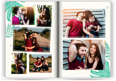 Livre Photo Premium A4 Vertical Plante monster