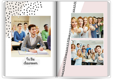 Photo Book Exclusive A4 Portrait School Yearbook