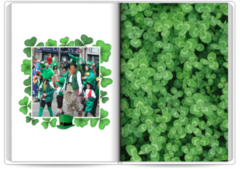 Photo Book Deluxe 8x11,5 inches St. Patrick's Day