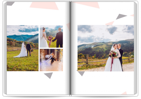 Livre Photo Premium A4 Vertical En amoureux